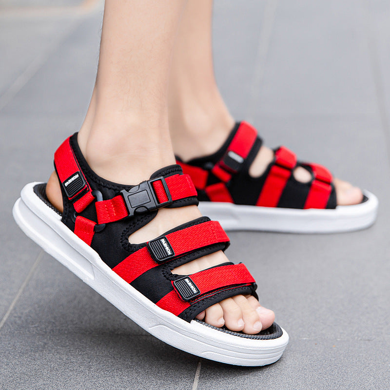Men's Sandal Summer New Casual Korean Fashion Wear Beach Shoes