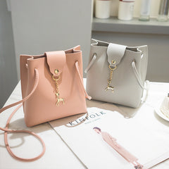 Bolsa de ombro estilo fawn