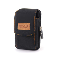 Multifunctional canvas phone bag hanging bag