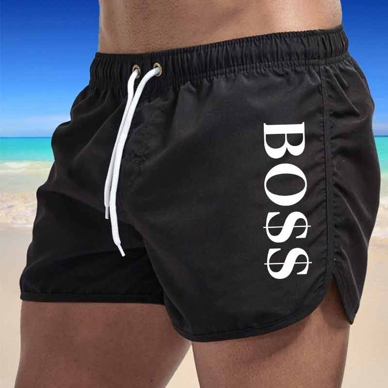 Pantalones cortos deportivos de playa multicolores de moda para hombre