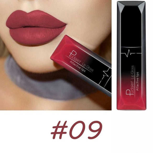 Maquillaje mate brillo labial lápiz labial