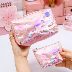 Makeup Bag Quicksand Coin Purse Storage Bag