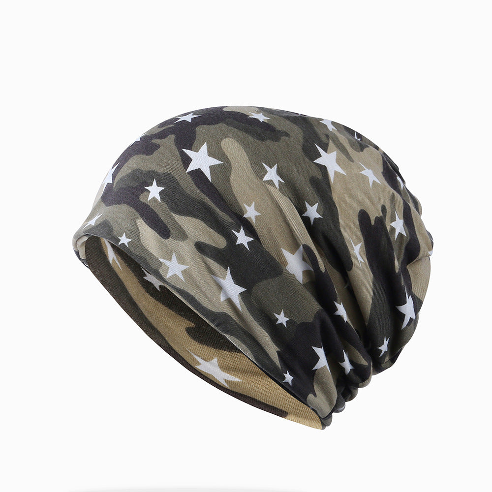 Gorro tipo jersey de camuflaje de algodón para primavera y verano.