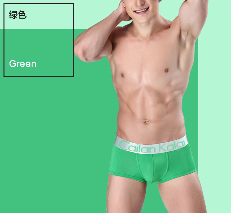 Cueca Boxer Masculina Modal Respirável