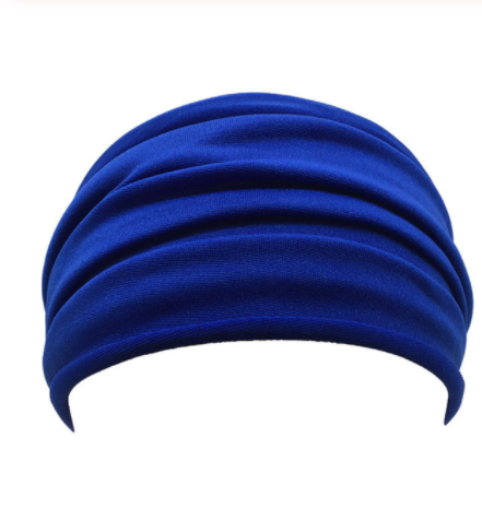 Elastic sweat-absorbent headband