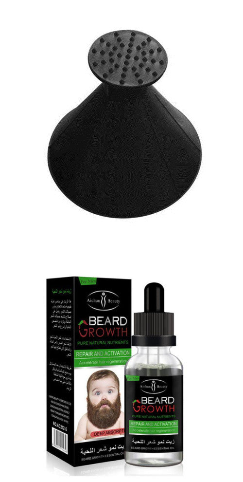 Aceites esenciales para barba Cuidado nutritivo y de mantenimiento suave Aceite esencial reparador de barba