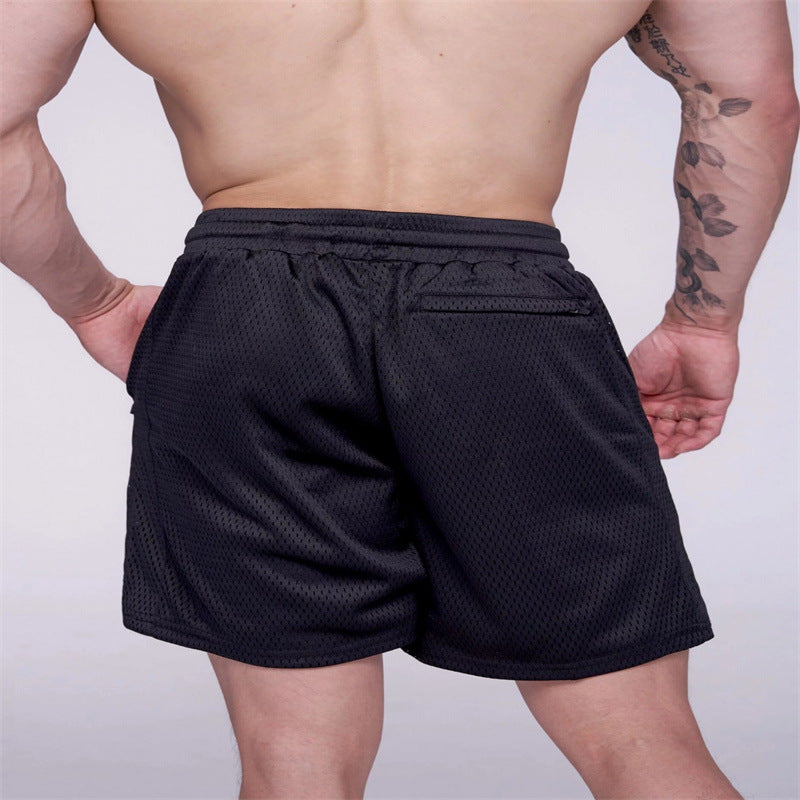 Shorts americanos de verão, shorts de malha, masculinos