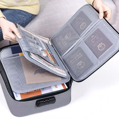 Multi-layer document storage bag