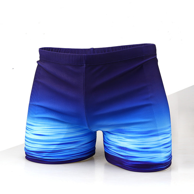 Calção de banho masculino boxer plus size