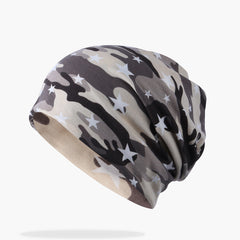 Gorro tipo jersey de camuflaje de algodón para primavera y verano.