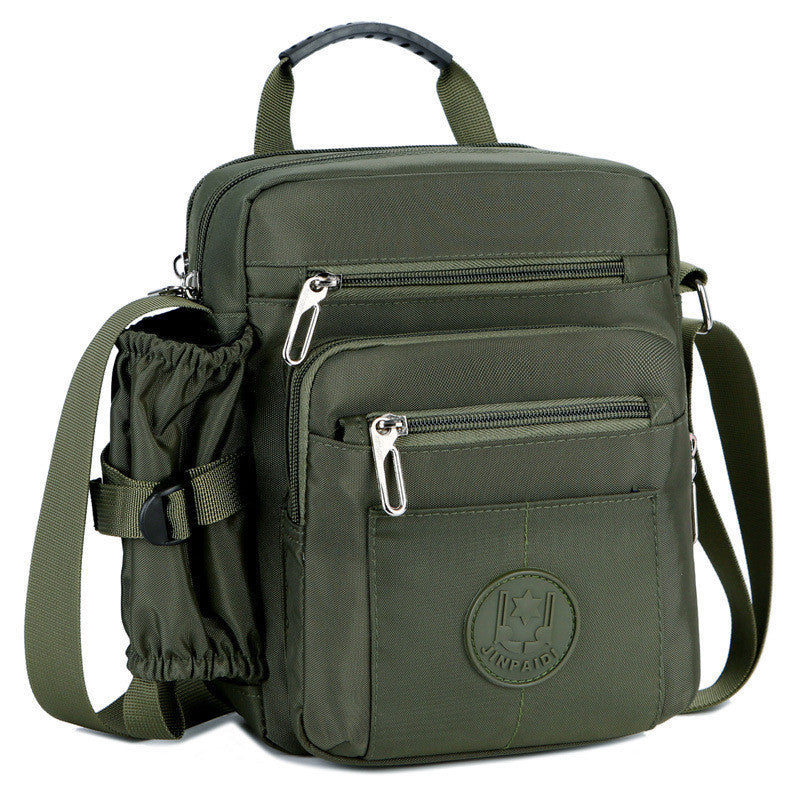 Men's Nylon Large Capacity Shoulder Messenger Bag