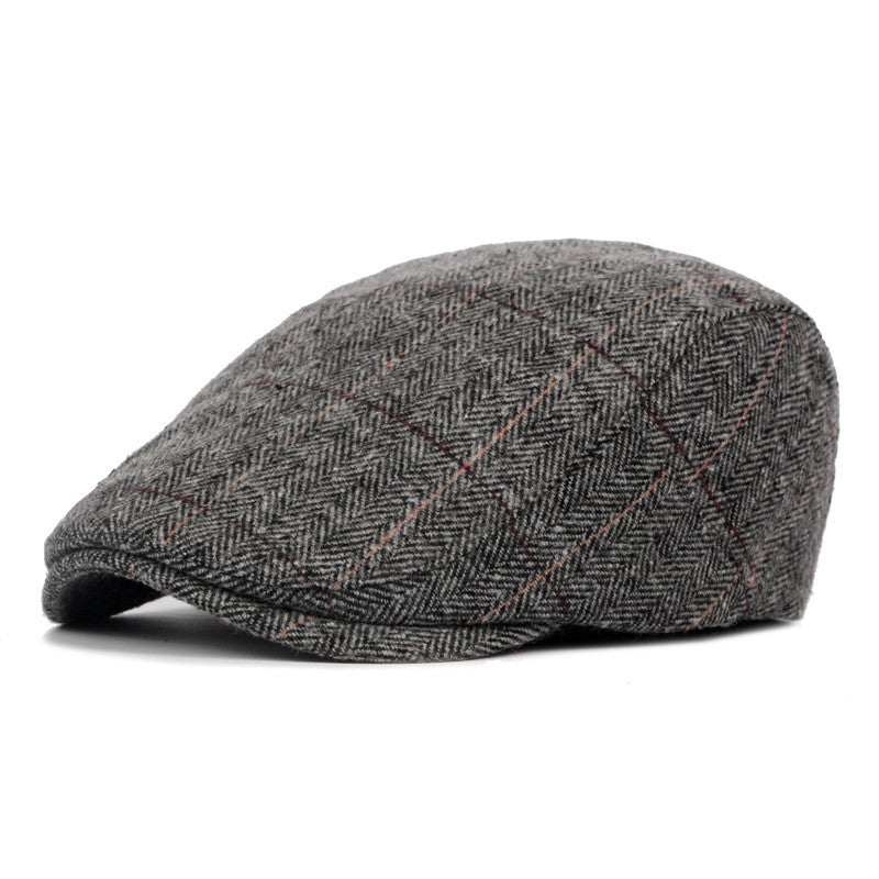 Chapéu Masculino de Meia Idade e Idoso Duck-tongue Forward Cap