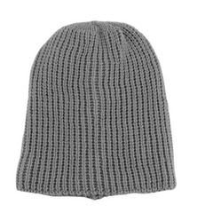 Gorro de lã tricotada