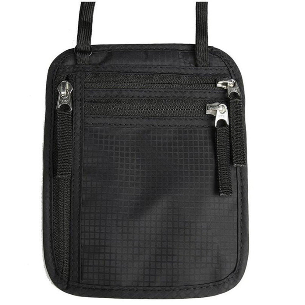 Messenger bag with cross neck