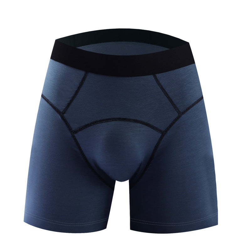 Calzoncillos bóxer de cintura para hombre durante el ejercicio físico