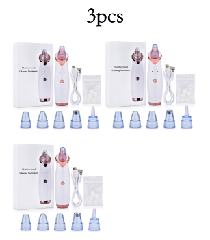 Instrumento de succión eléctrica para puntos negros, lavado facial, belleza, limpieza del acné, instrumento de succión de puntos negros