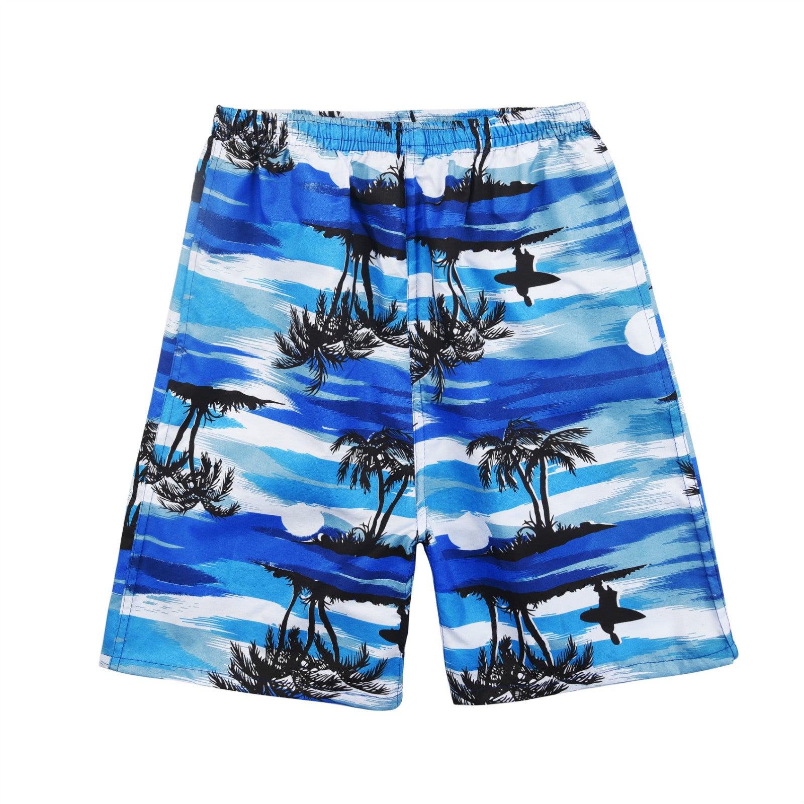 Pantalones de playa casuales de secado rápido con estampado urbano