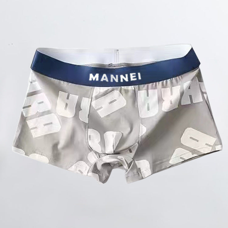 Shorts Boxer Antibacteriano Respirável Flat Corner para Meninos e Jovens