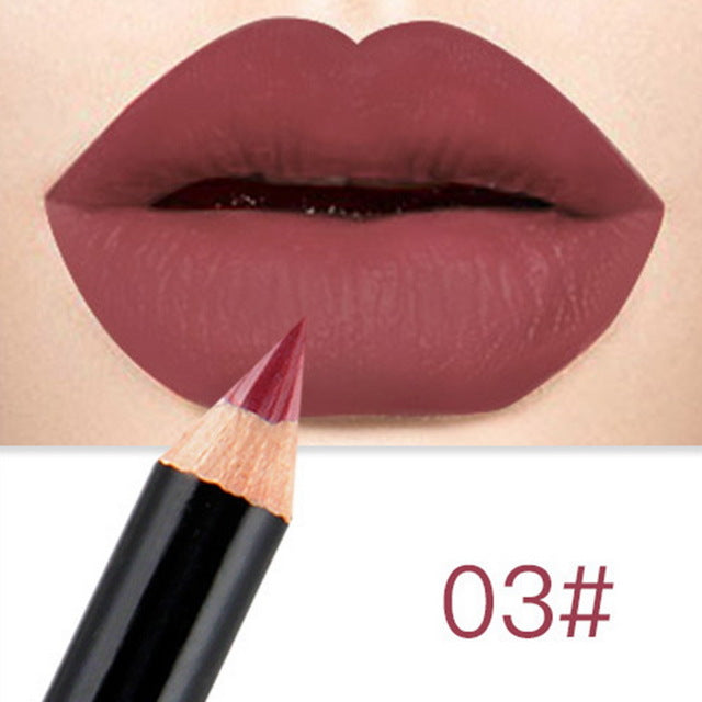 Maquillaje mate brillo labial lápiz labial