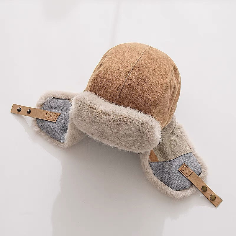 Ushanka - Gorro de equitación unisex resistente al frío con forro polar cálido