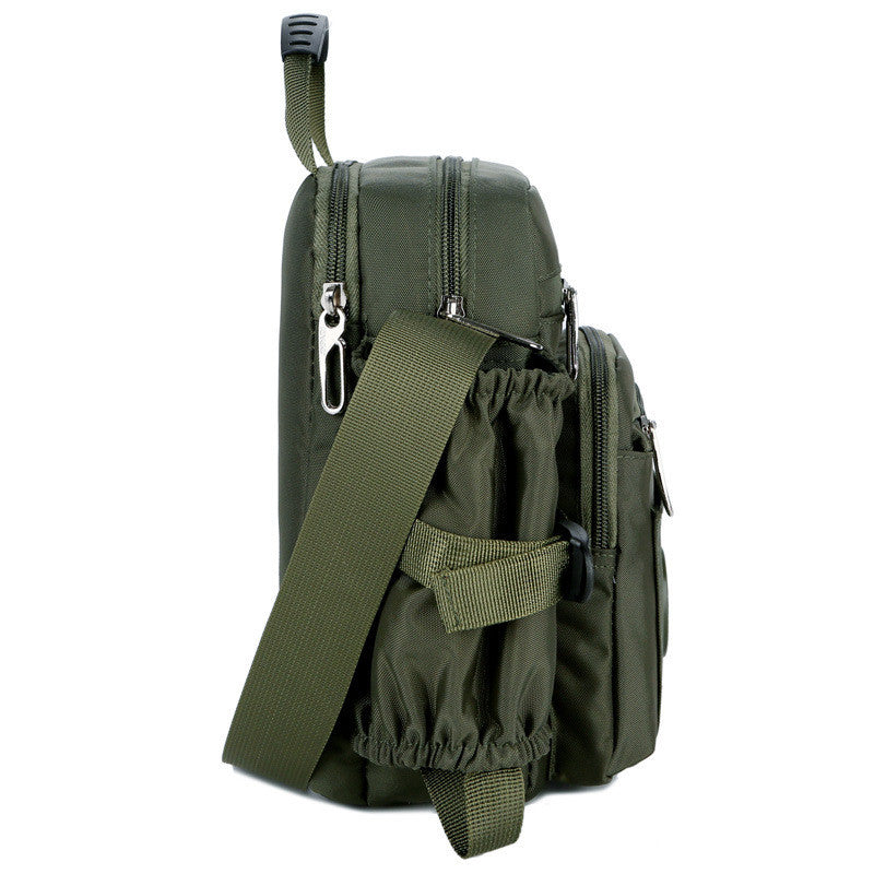 Men's Nylon Large Capacity Shoulder Messenger Bag