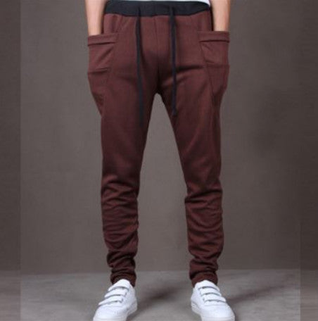 Pantalones deportivos para hombre, pantalones casuales, pantalones de hombre, pantalones Haren y pantalones de perfil bajo, de venta rápida y venta caliente