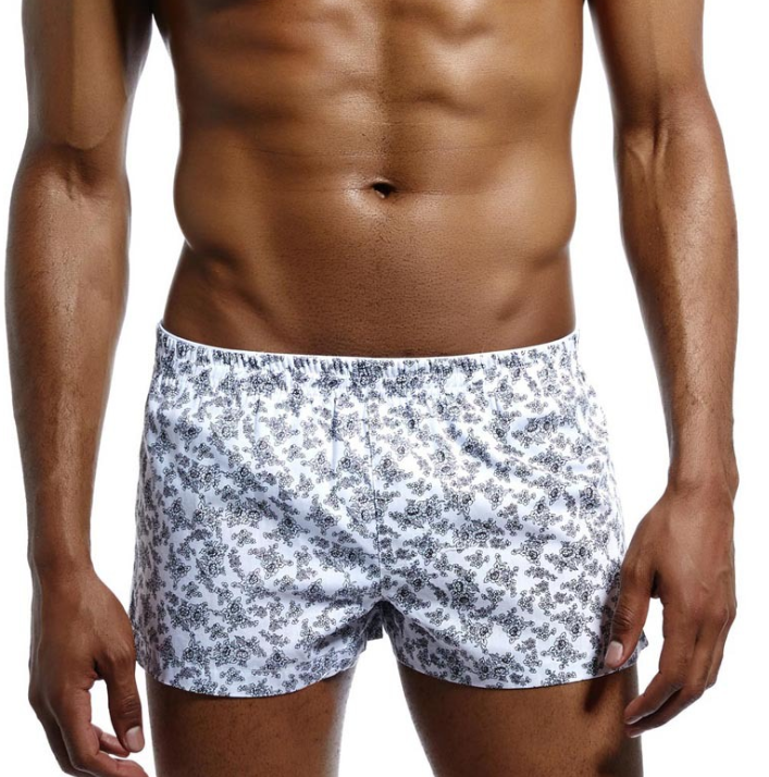 Boxer floral retrô