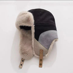 Ushanka - Gorro de equitación unisex resistente al frío con forro polar cálido