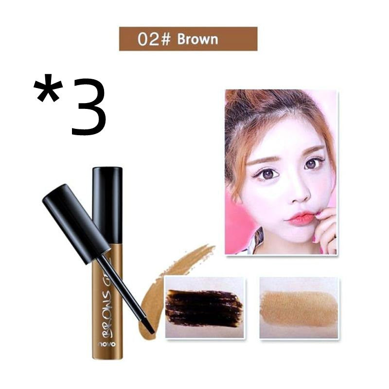 Tinte para tatuaje de cejas Peel Off Brown Black Eye Brow, resistente al agua, de larga duración, profesional, gel para cejas, crema, máscara de pestañas, maquillaje de ojos, cosméticos