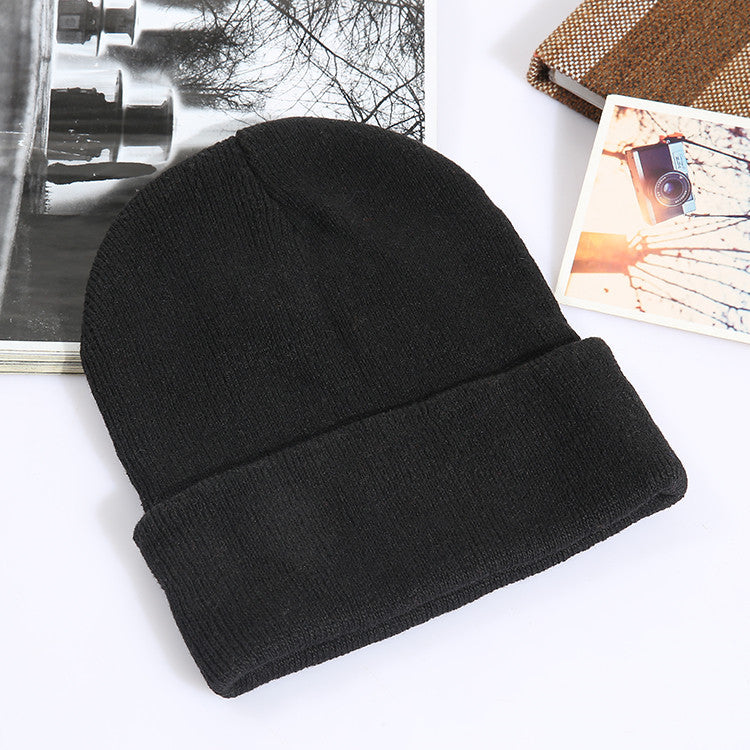 Gorro de punto con forma de cúpula para hombre