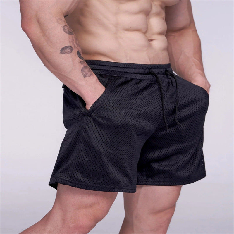 Shorts americanos de verão, shorts de malha, masculinos