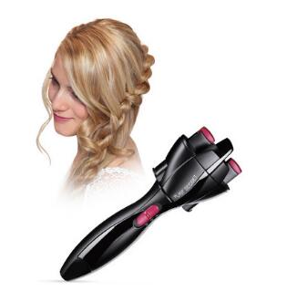 Trenzadora de cabello automática, máquina trenzadora eléctrica USB, herramienta de peinado con rodillo mágico para hacer moños