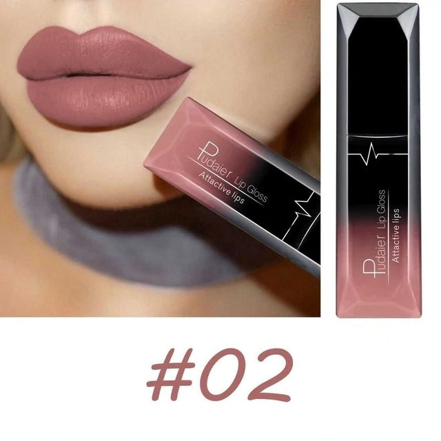 Maquillaje mate brillo labial lápiz labial