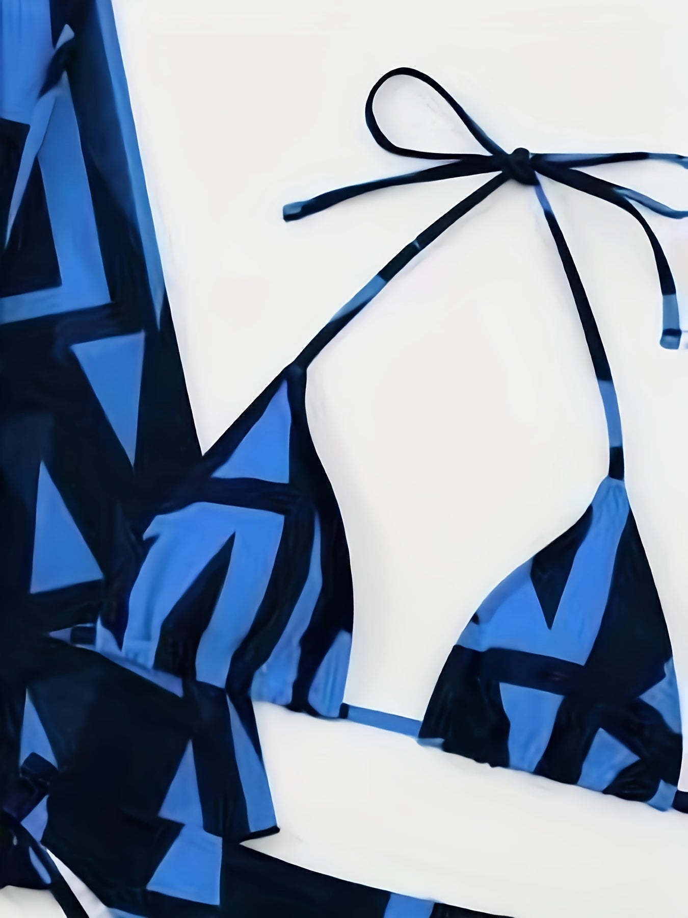 Women's Leaf Print Bikini Set