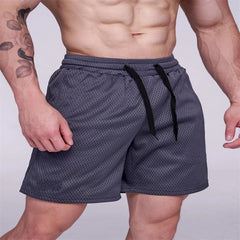 Shorts americanos de verão, shorts de malha, masculinos