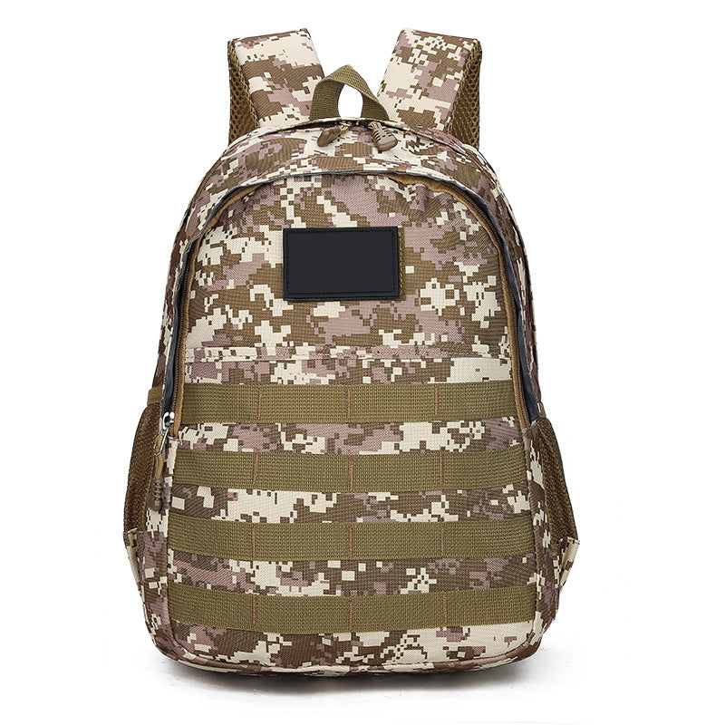 Camouflage Backpack Outdoor Large-capacity Backpack Male And Female Student School Bag