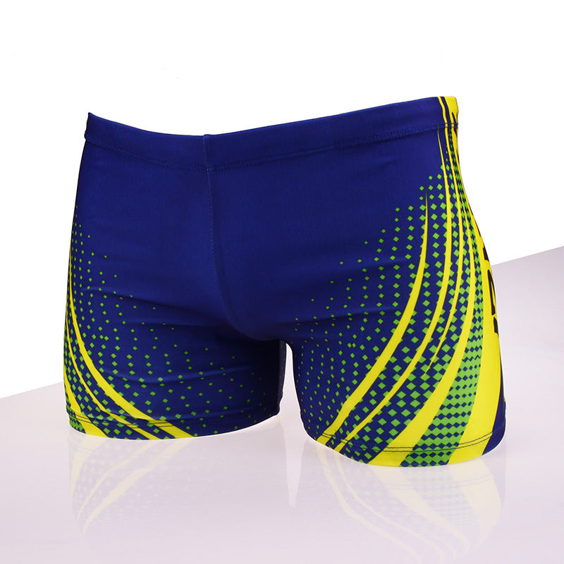 Calção de banho masculino boxer plus size