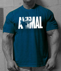 Camiseta masculina esportiva fitness ANIMAL