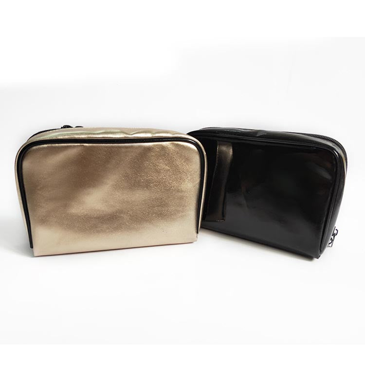 Bolsa de cosméticos transparente de PVC impermeable para mujer