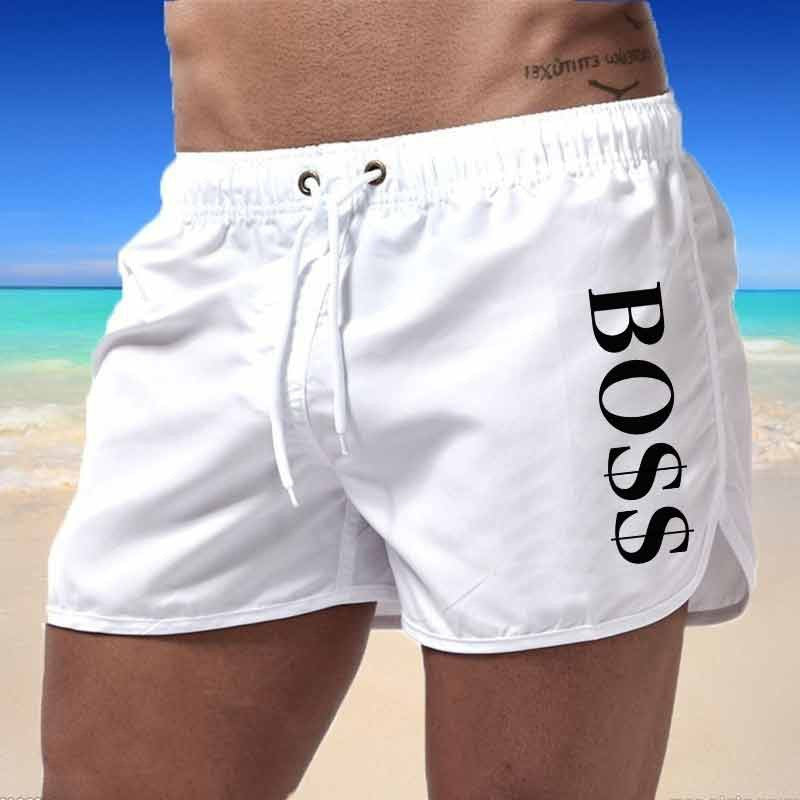 Pantalones cortos deportivos de playa multicolores de moda para hombre