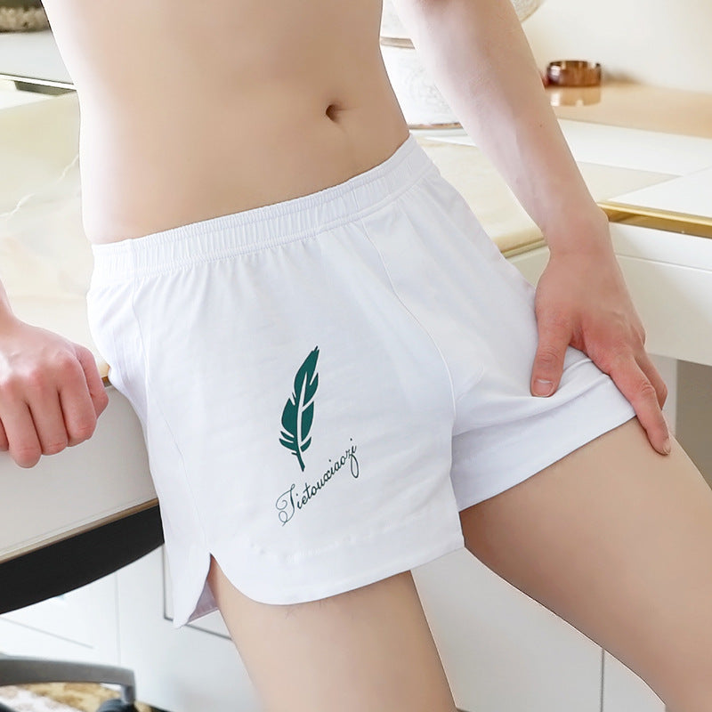 Home Cotton Breathable Fashion New Men's Underwear