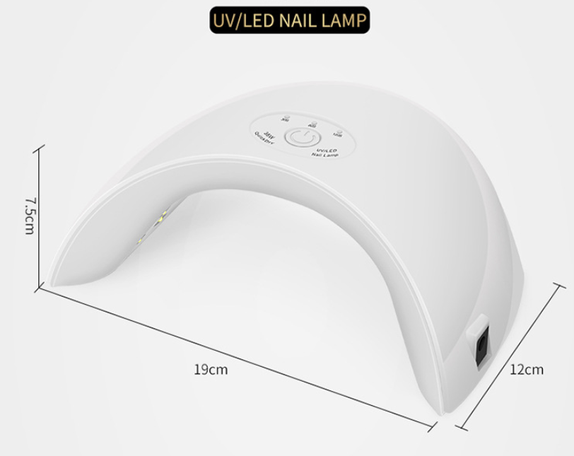 Máquina de fototerapia para unhas secadora