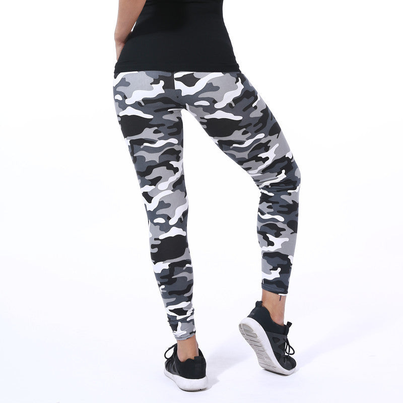 Leggings estampadas camufladas