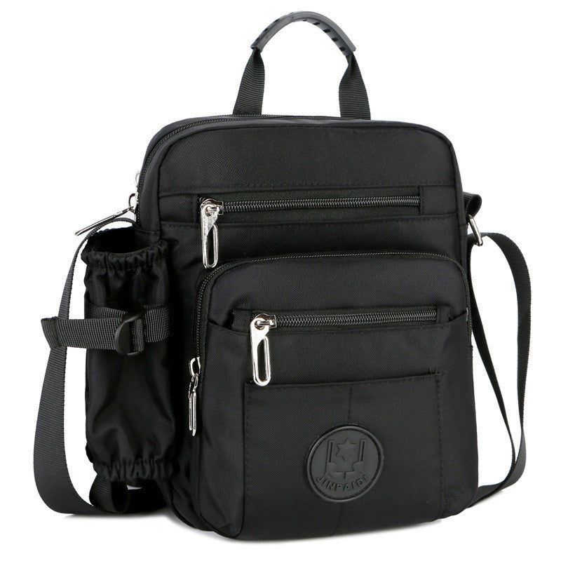 Men's Nylon Large Capacity Shoulder Messenger Bag