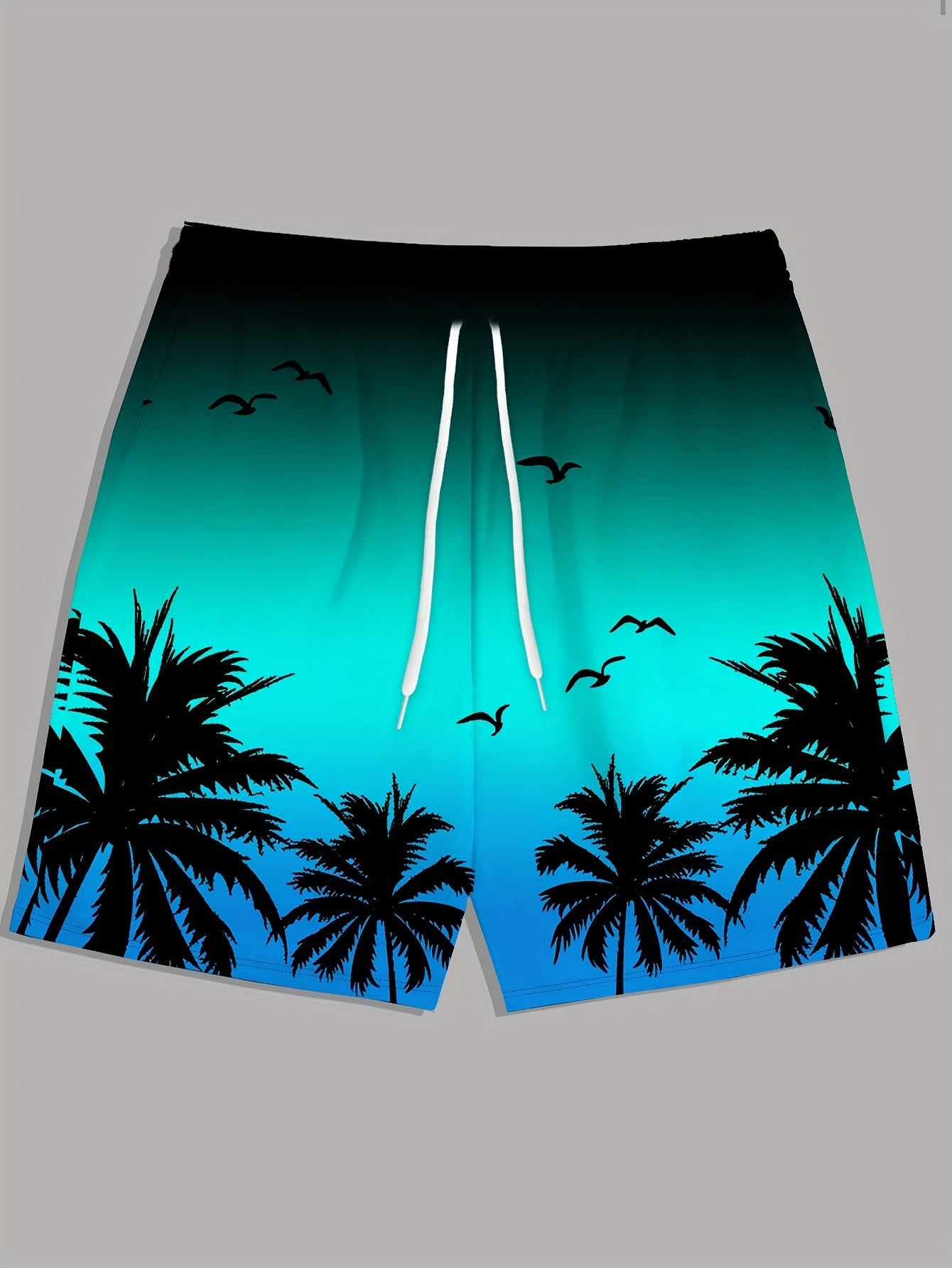 Vacation mode: ON – tropical palm shorts that bring the island vibe wherever you go.