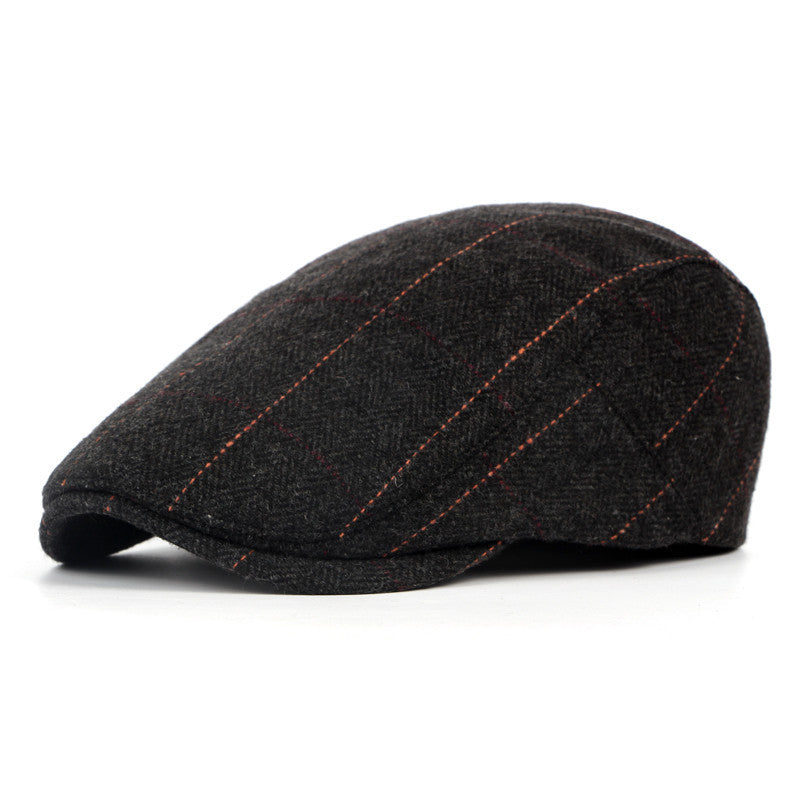 Chapéu Masculino de Meia Idade e Idoso Duck-tongue Forward Cap