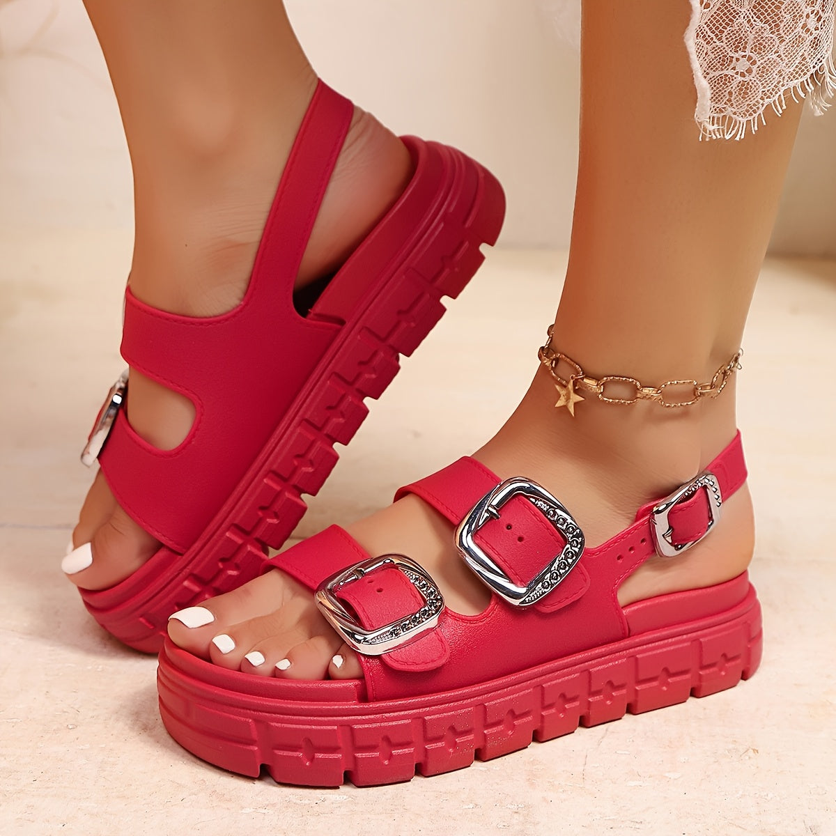 Boho-style women’s sandals – comfy, trendy, perfect for beach or everyday wear