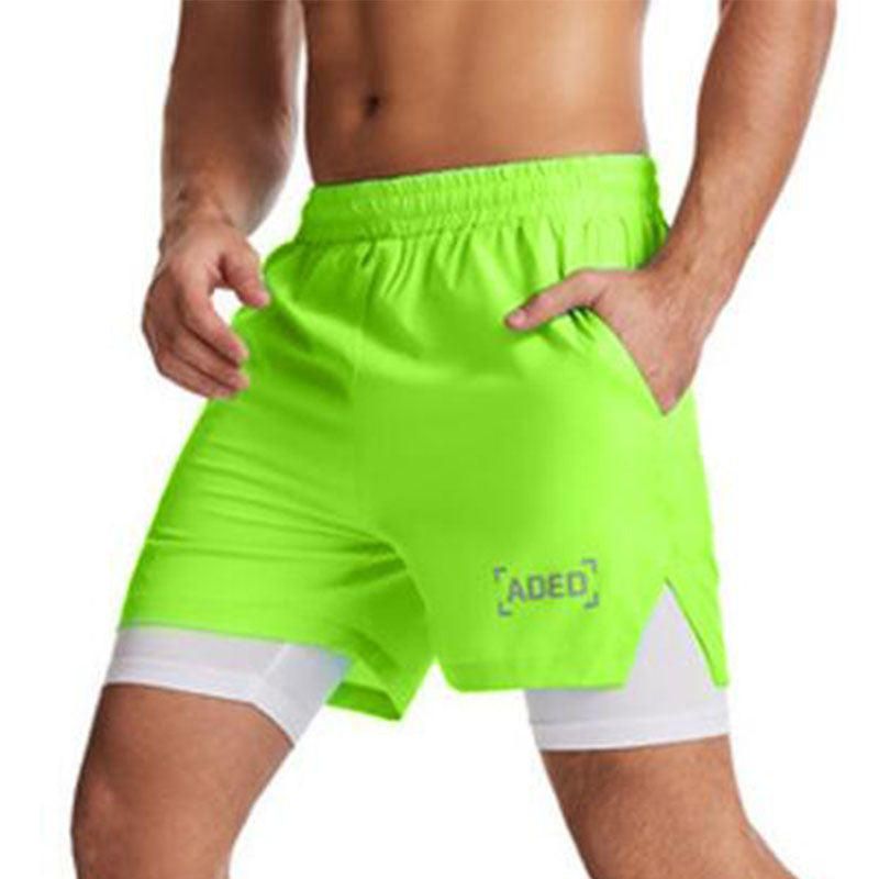 Shorts esportivos Crazy Muscle Casual Woven de secagem rápida