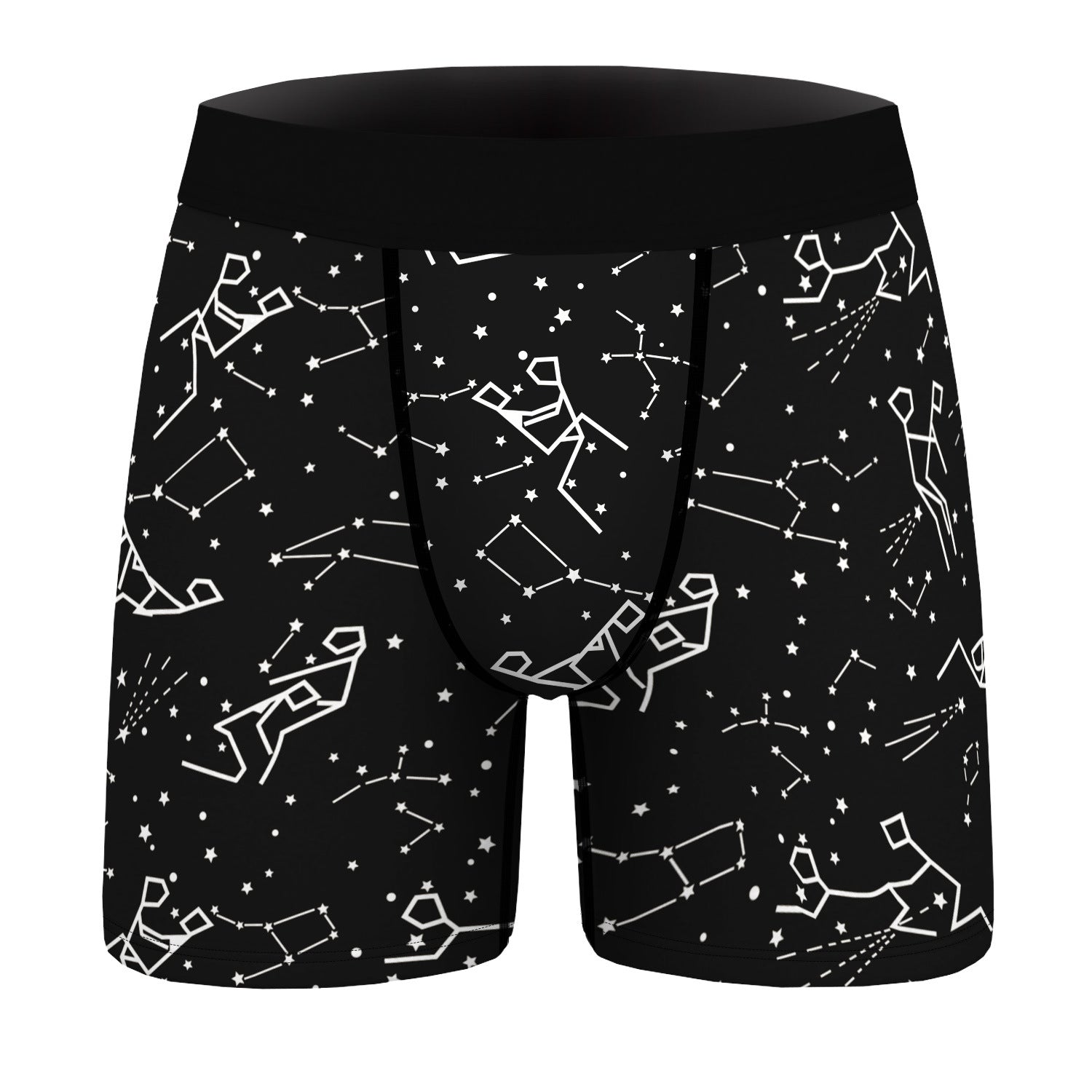 Ropa interior masculina con estampado digital de estrellas