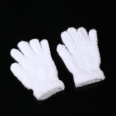 Guantes de Lana Manualidades Plato Nogal